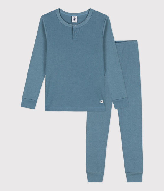Pigiama in cotone e lyocell per bimba/bimbo blu ROVER