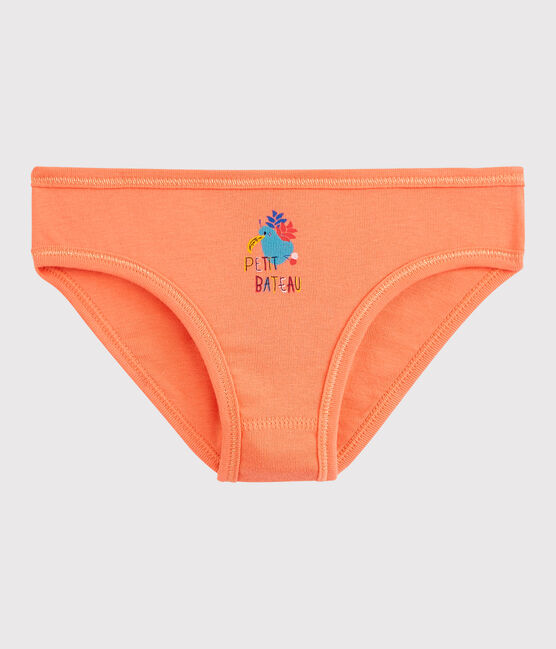 La mutandina in cotone per bambina CORAL