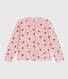 Cardigan in cotone con stampa bambina