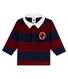 Polo rigata per bebé maschio