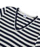 T-shirt iconica donna blu SMOKING/grigio BELUGA