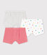 Trio shorty bambina