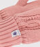 Muffole bambino unisex rosa SALINE
