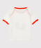 T-shirt maniche corte bebè maschio bianco MARSHMALLOW