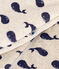 Sacco nanna in velluto con motivo balena neonato TOG 3 beige MONTELIMAR/blu MEDIEVAL
