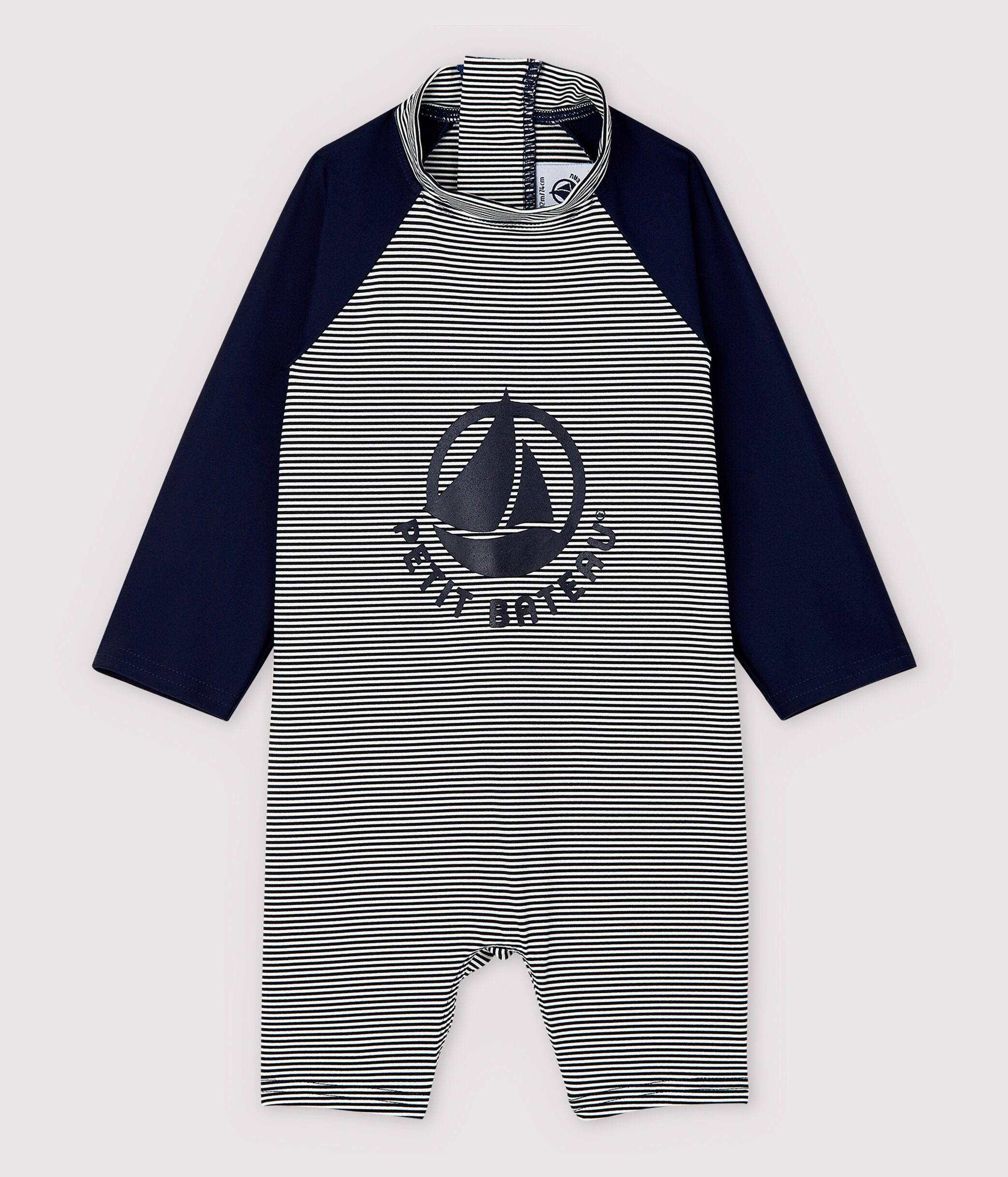 Tuta anti-UV ecoresponsabile bebè femmina/maschio SMOKING/MARSHMALLOW |  Petit Bateau