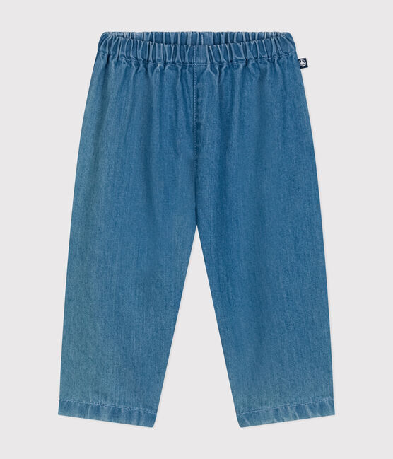 Pantaloni in denim leggero per bebè blu DENIM CLAIR