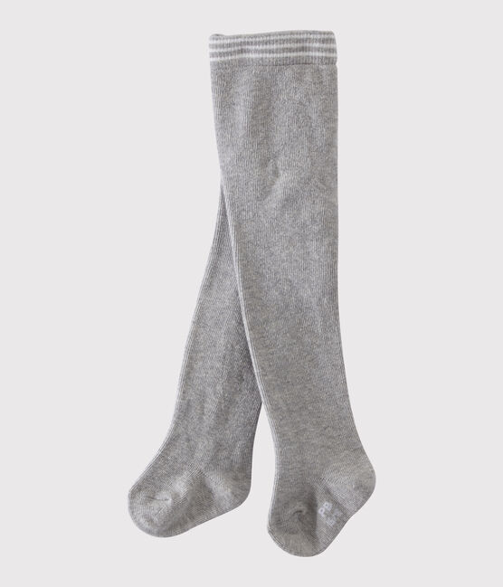 Collant bebè femmina grigio BELUGA CHINE
