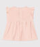 Blousa bebè senza manica in maglia traforata rosa SALINE