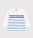 T-shirt bebè a maniche lunghe in jersey