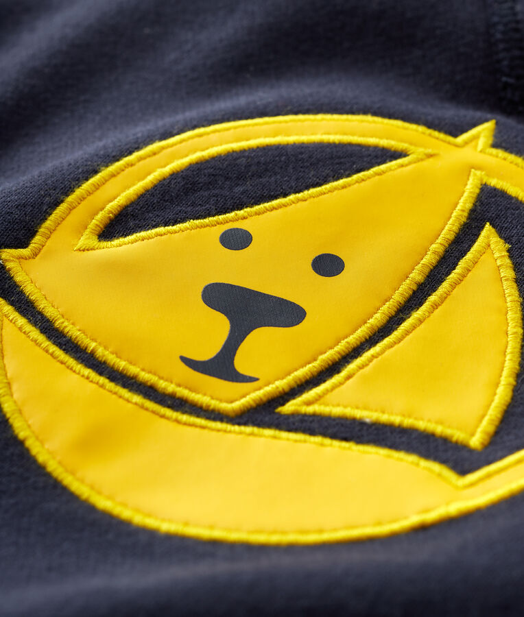 Felpa beb&egrave; maschio fantasia blu