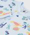 Pigiama in cotone con stampa fosforescente neonato blu/multicolore