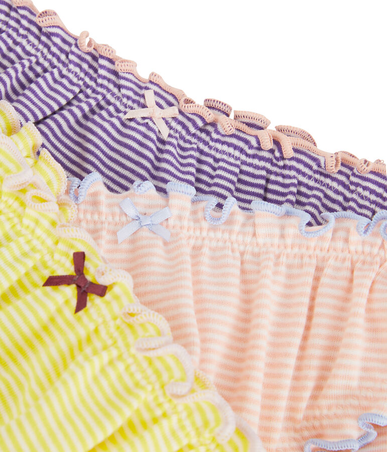 Confezione da 3 slip donna multicolore