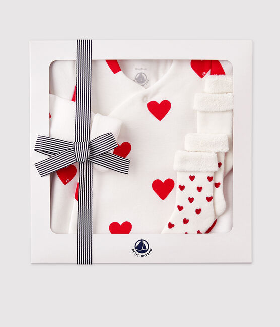 Cofanetto regalo nascita cuore variante 1