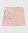 Gonna bambina in velluto rosa SALINE
