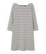 Robe marinière femme en jersey lourd