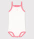 Body con spalline bebè femmina