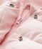 Piumino in microfibra per bebé femmina rosa JOLI