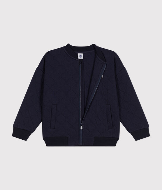 Cardigan in tubique bambino blu SMOKING