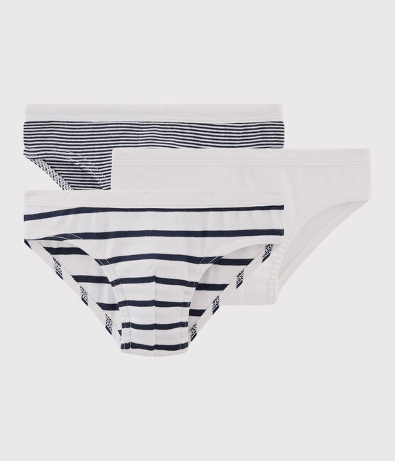 Confezione da 3 slip a righe bambino variante 1