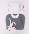 Sacco nanna neonato in cotone con stampa a righe TOG 2 blu/bianco