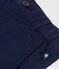 Bermuda corti in cotone tinta unita bambino blu MEDIEVAL