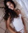 Canottiera con spalline L'ICONIQUE in cotone fine donna variante 1