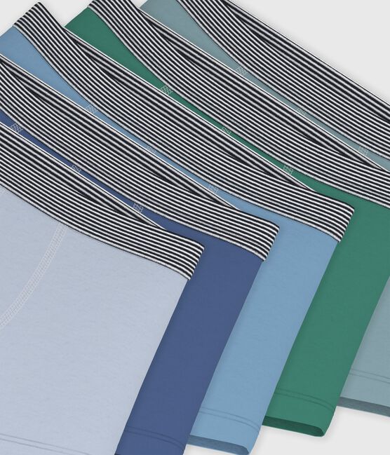 Set di boxer in cotone tinta unita bambino variante 1