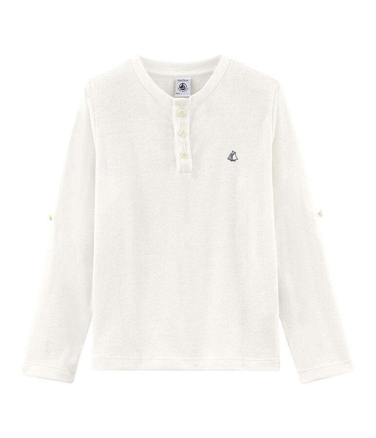 T-shirt bambino bianco MARSHMALLOW