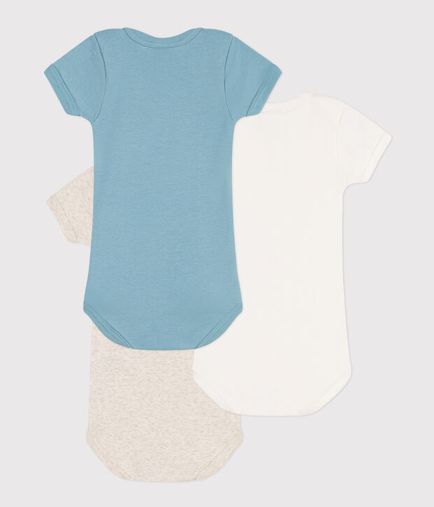 Confezione da 3 body manica corta 130 anni in cotone multicolore