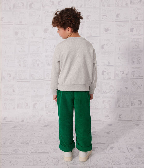 Felpa bambino unisex grigio BELUGA CHINE