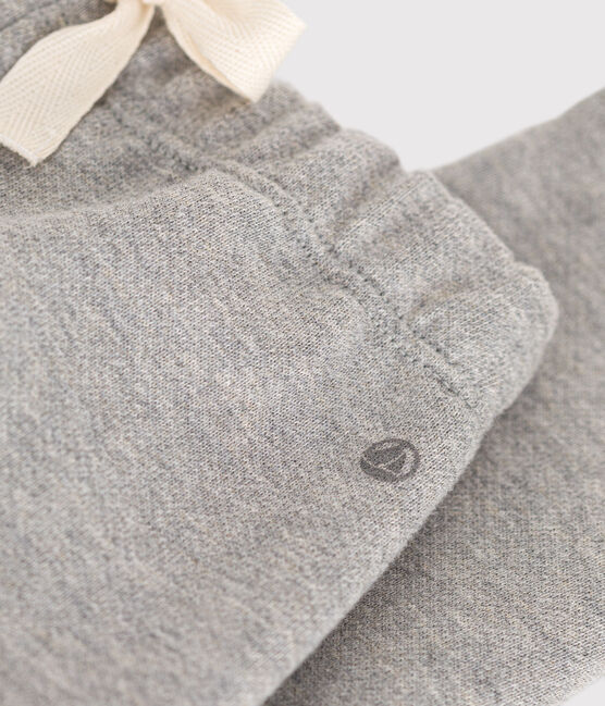 Pantaloni bebè in tessuto felpato  grigio CHATON CHINE