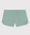 Shorts in spugna di cotone tinta unita bambino verde PAUL