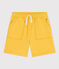Shorts in cotone bambino giallo NECTAR