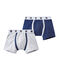 Lotto di 2 boxers per bambino bianco LOT