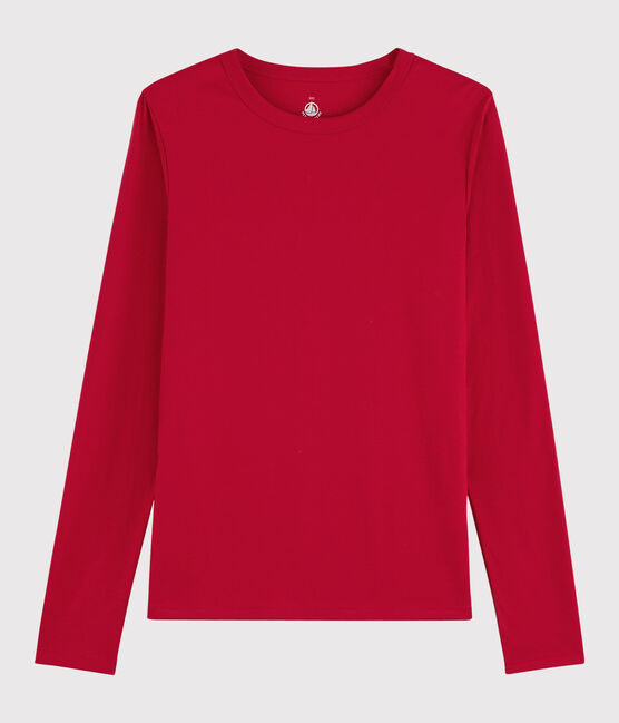 T-shirt in cotone Sea Island Donna rosso TERKUIT
