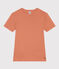 T-shirt L'ICONIQUE girocollo in cotone Donna rosa SIENNA