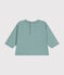 T-shirt a maniche lunghe in jersey sottile neonato verde PAUL