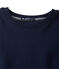 T-shirt donna in cotone stretch blu SMOKING