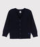 Cardigan tricot bambino blu SMOKING