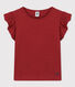 T-shirt a maniche corte in cotone bambina