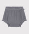 Bloomer in cotone millerighe neonato blu SMOKING/bianco MARSHMALLOW