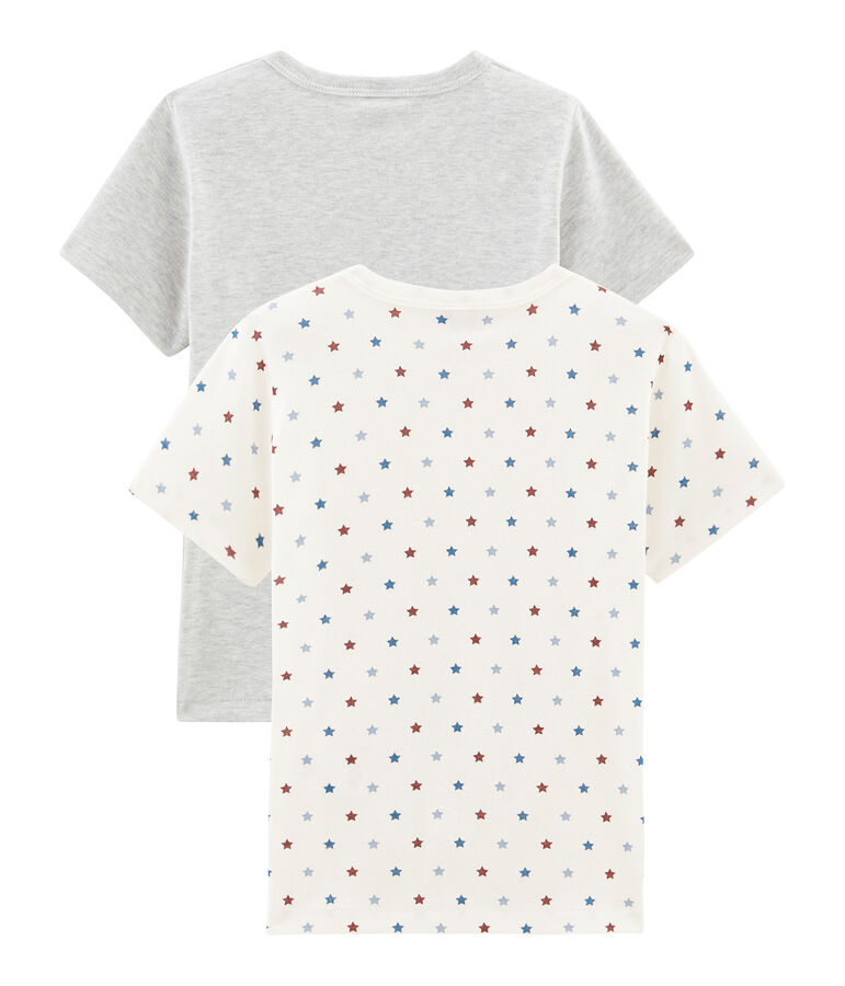 Due t-shirt bambino maniche variante 1