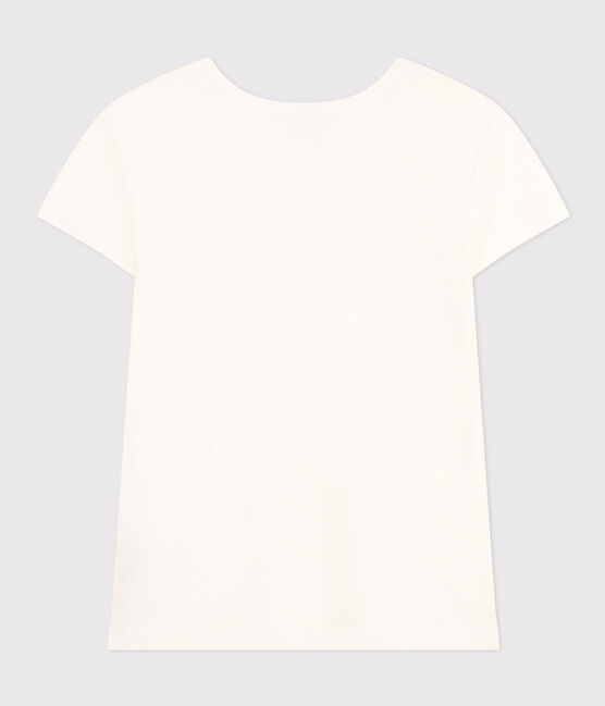 T-shirt Le Droit girocollo in lino donna bianco ECUME