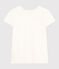 T-shirt Le Droit girocollo in lino donna bianco ECUME