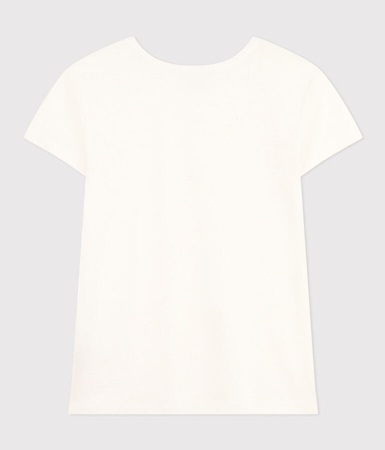 T-shirt Le Droit girocollo in lino donna bianco