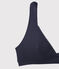 Reggiseno in cotone stretch Donna blu SMOKING