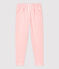 Pantaloni joggers in molleton bambina rosa MINOIS