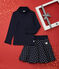 Confezione regalo gonna e sottogiacca bambina. variante 1
