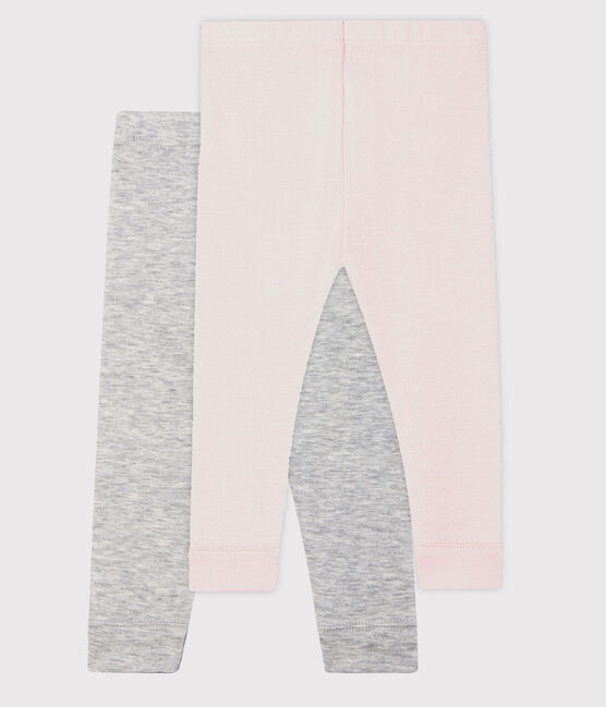 Confezione da 2 leggins bebè femmina variante 2